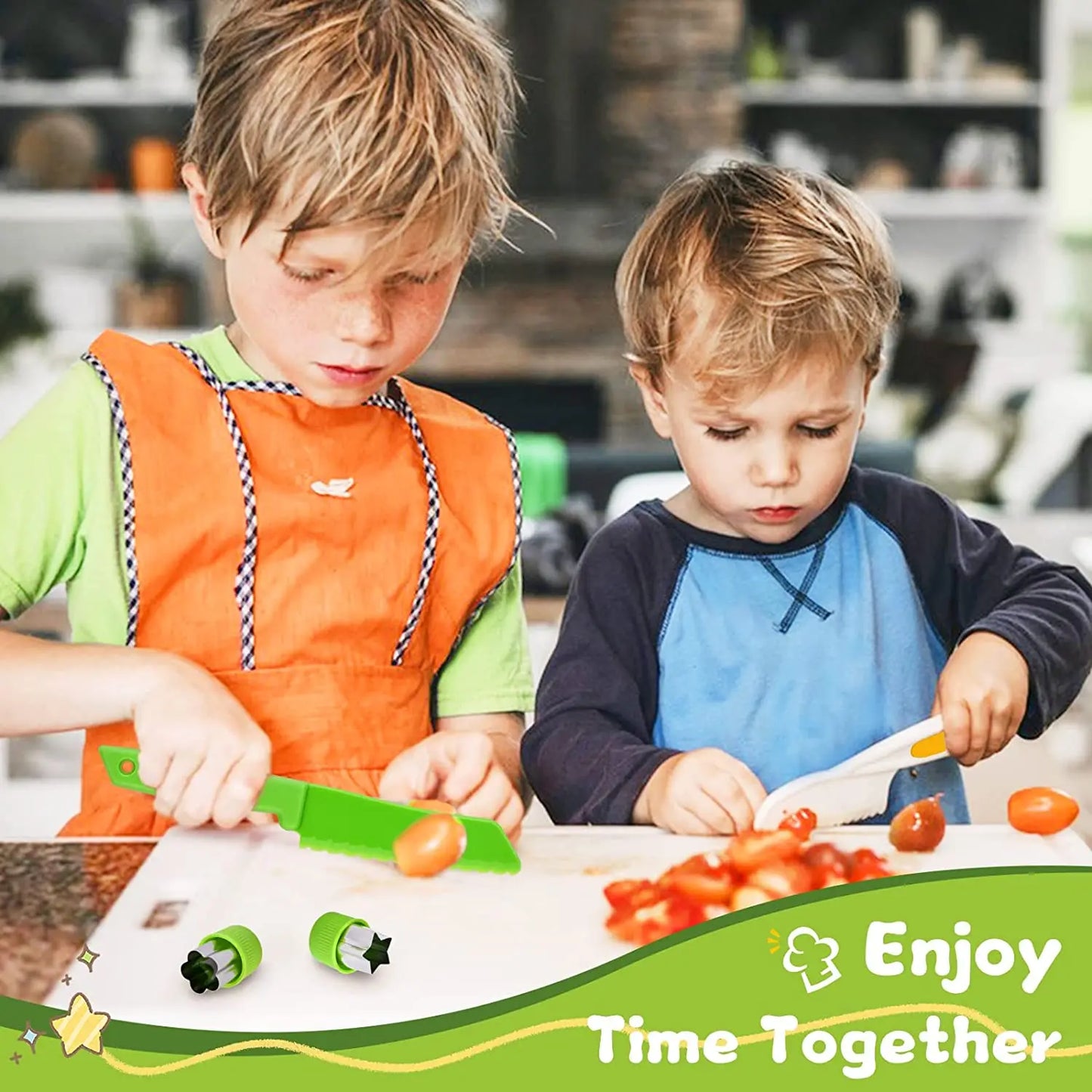 TinyChef's™ Montessori Kitchen Set (13 Pieces)